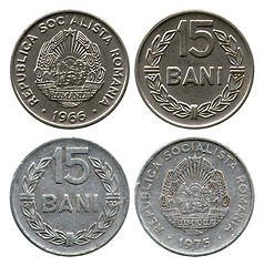 Image showing fifteen bani, Socialist Republic Romania, 1966-1975