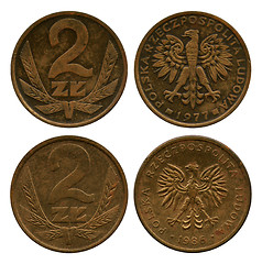 Image showing two zlotych, Polish Public Republic, 1977-1986