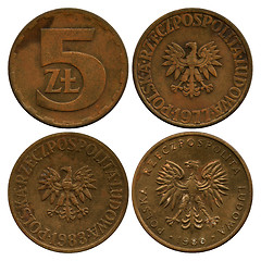 Image showing five zlotych, Polish Public Republic, 1977-1986