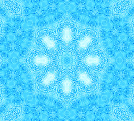 Image showing Blue abstract background