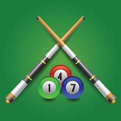 Image showing billiard icon