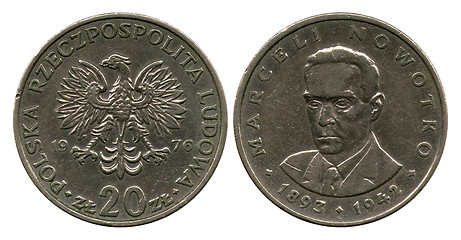 Image showing twenty zlotych, Polish Public Republic, Novotko, 1976