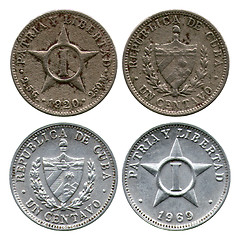 Image showing one centavo, Cuba, 1920, 1969