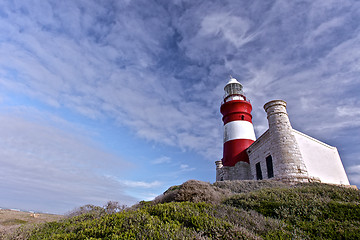 Image showing Cape Agulhas Lighthouse, South Africa