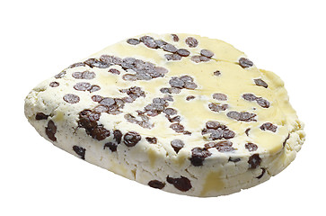 Image showing Sweet cottage cheese with raisins 