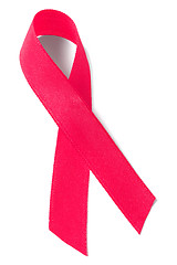 Image showing Pink ribbon