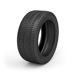 Image showing Car tire