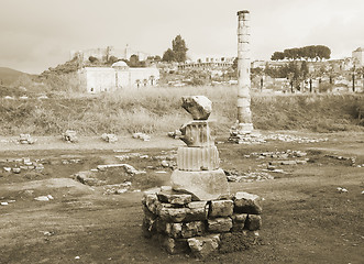 Image showing Ruins of Artemision in Ephesus