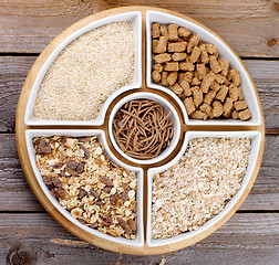 Image showing Muesli, Oat Flakes and Bran