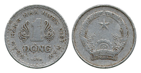 Image showing one dong, Socialist Republic Vietnam, 1976