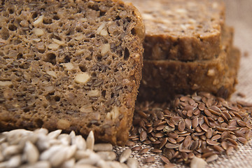 Image showing Whole grain bread