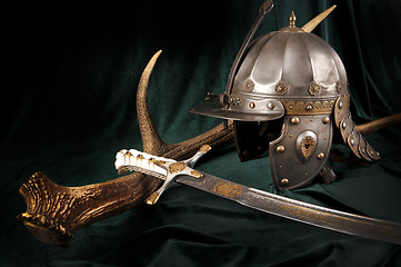 Image showing Iron helmet 