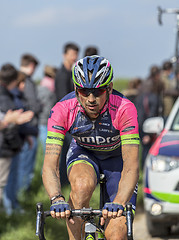 Image showing Filippo Pozzato- Paris Roubaix 2014