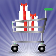 Image showing basket for shopping