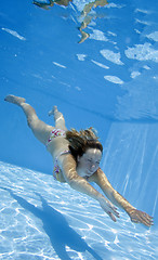 Image showing Underwater Girl