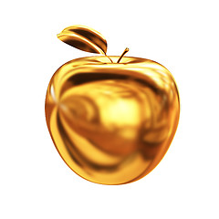 Image showing Gold apple