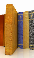 Image showing The stack of books