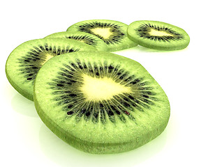 Image showing slices of kiwi