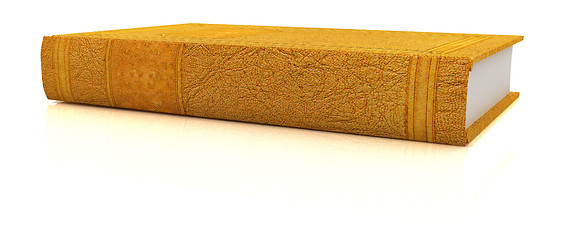 Image showing The leather book 