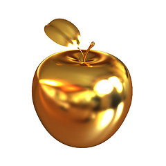 Image showing Gold apple