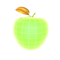 Image showing Abstract apple 