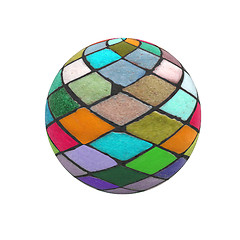 Image showing Mosaic ball