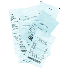 Image showing Receipts