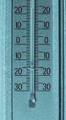 Image showing Thermometer for air temperature