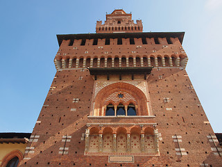 Image showing Castello Sforzesco Milan