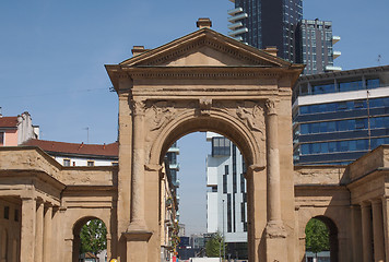 Image showing Porta Nuova in Milan