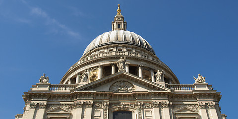 Image showing St Paul Cathedral, London