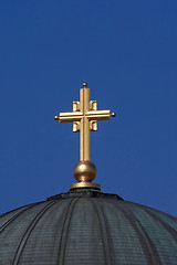 Image showing Golden cross