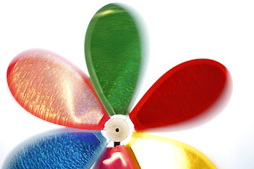 Image showing colored blades
