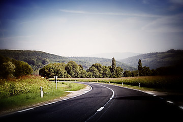 Image showing Empty street