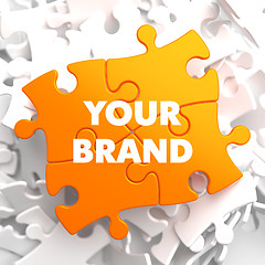 Image showing Your Brand on Orange Puzzle.