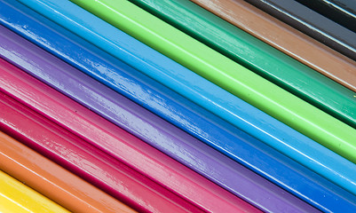 Image showing colorful pencils