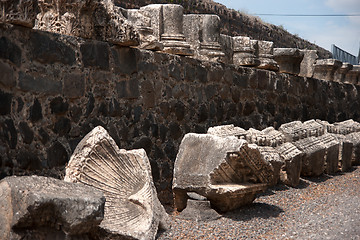 Image showing Churches and ruins in Capernaum