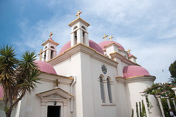 Image showing Churches and ruins in Capernaum