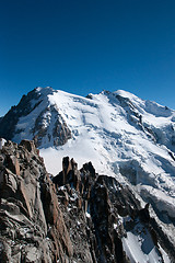 Image showing Alps mountain in summer