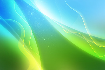 Image showing Colorful abstract background picture with glitter and light