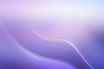 Image showing Bright purple background with glitter and light