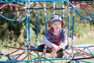 Image showing boy at playground