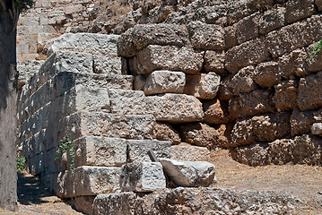 Image showing Ruins of the wall.