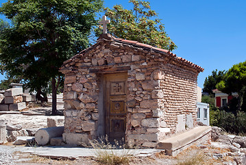 Image showing Stone chapel.