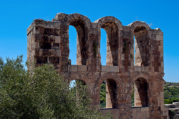 Image showing Fragment of the wall.