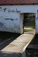 Image showing Latticed Door