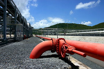 Image showing gas factory