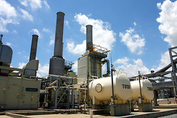 Image showing gas factory