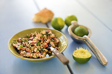 Image showing Octopus salad