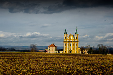 Image showing Baroque pilgrimage church of the Virgin Mary.